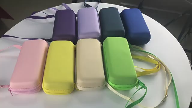 Mini Solid Colour Waterproof Umbrella With Capsule Shaped Container, Casual Durable Compact Umbrella For Men's & Women's Outdoor Activities